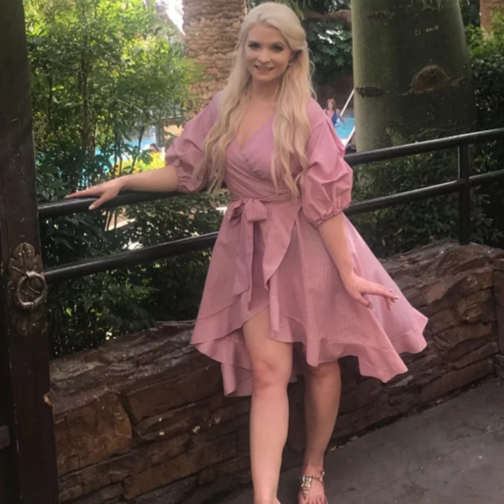 Pink dress